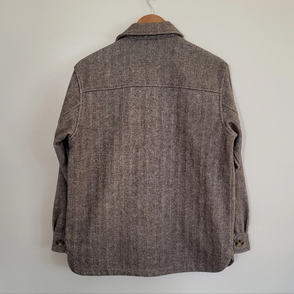 Denver Hayes Herringbone Shacket - Picture 2 of 9
